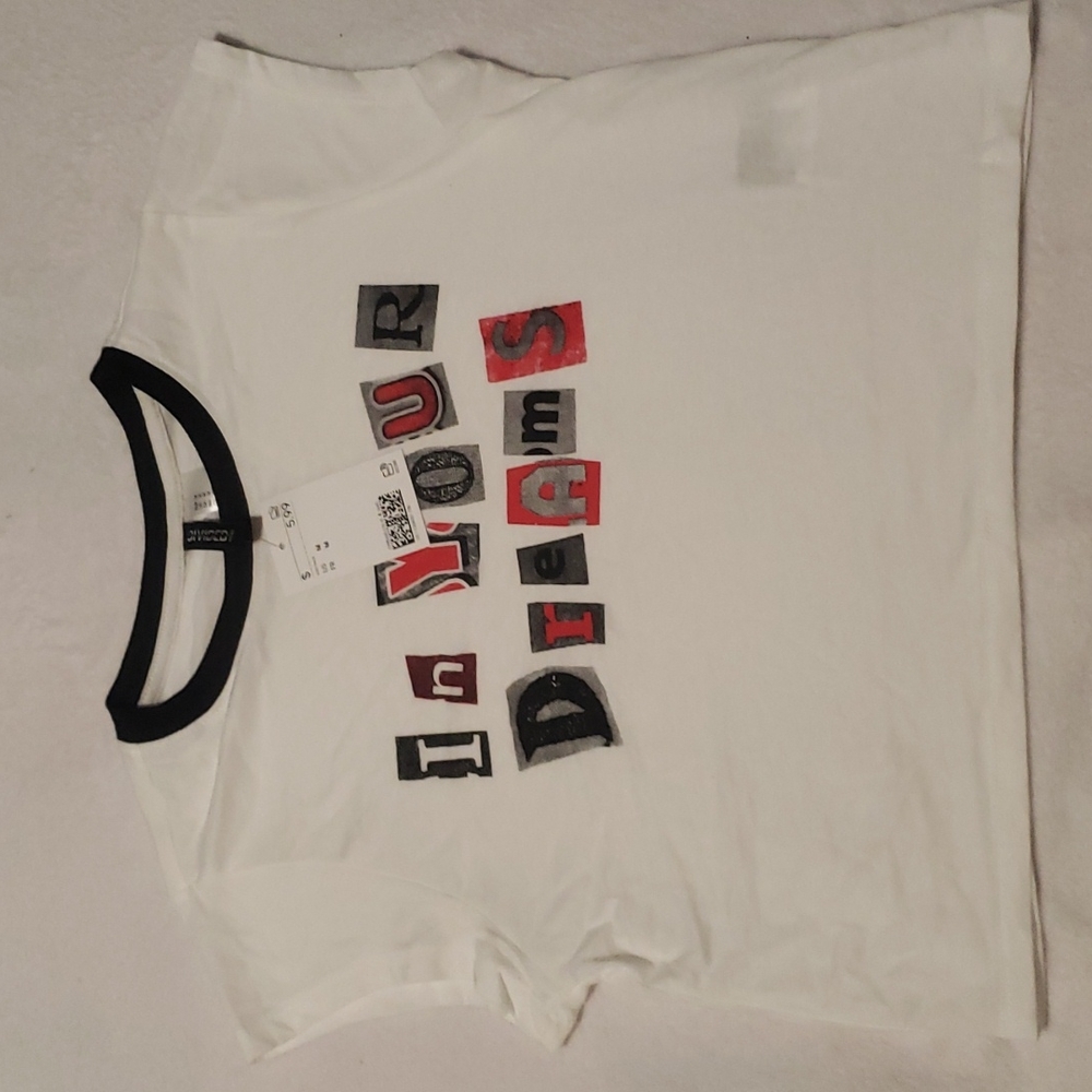 H&m graphic y2k baby tee